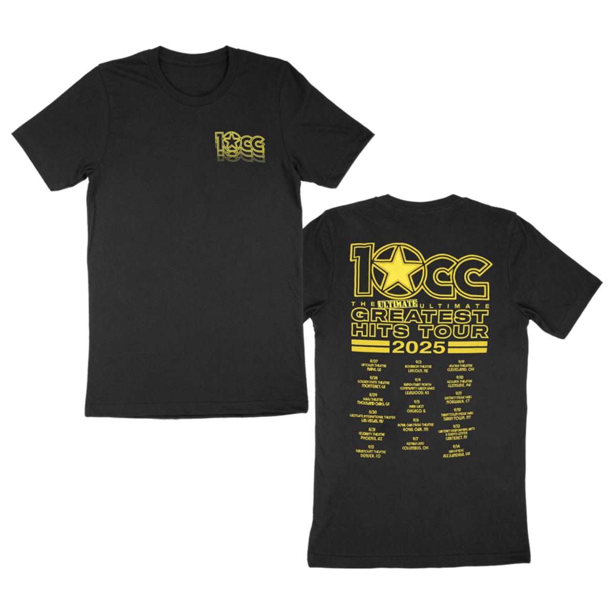 Black Tour Tee