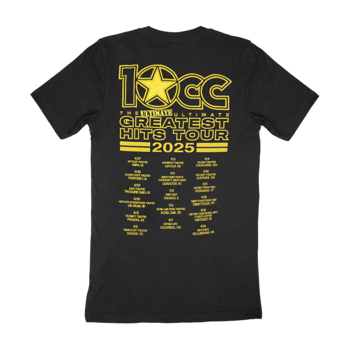 Black Tour Tee